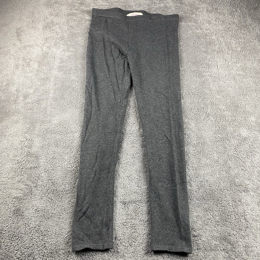 Candie's Legging‎ Stretch Womens Large Gray Yoga Athletic Running